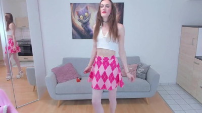 slutty shemale sissy girl spanked and fucked in her ass
