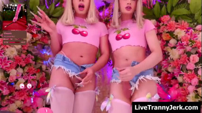 live intense trans dick play