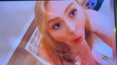 HOT Sexy Teen BJ and Facial