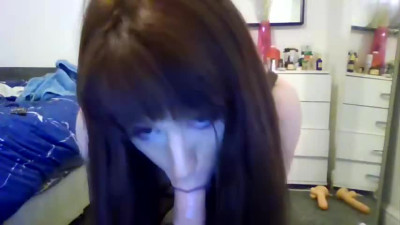 Tgirl In Chastity Teasing