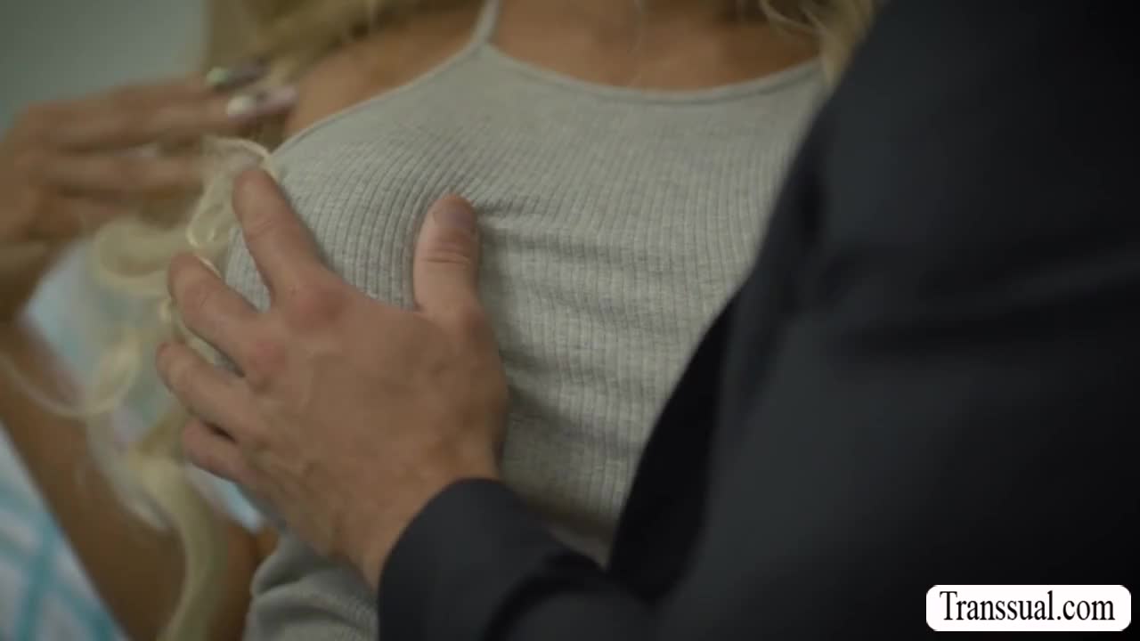 Watch Trans Cheater Brittney Kade gets tight ass ripped off Shemale Porn Videos | TranSexBig.