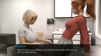 The nurse is surprised by the cock she sees
