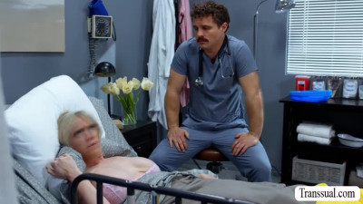 Caught horny nurses having sex in my room