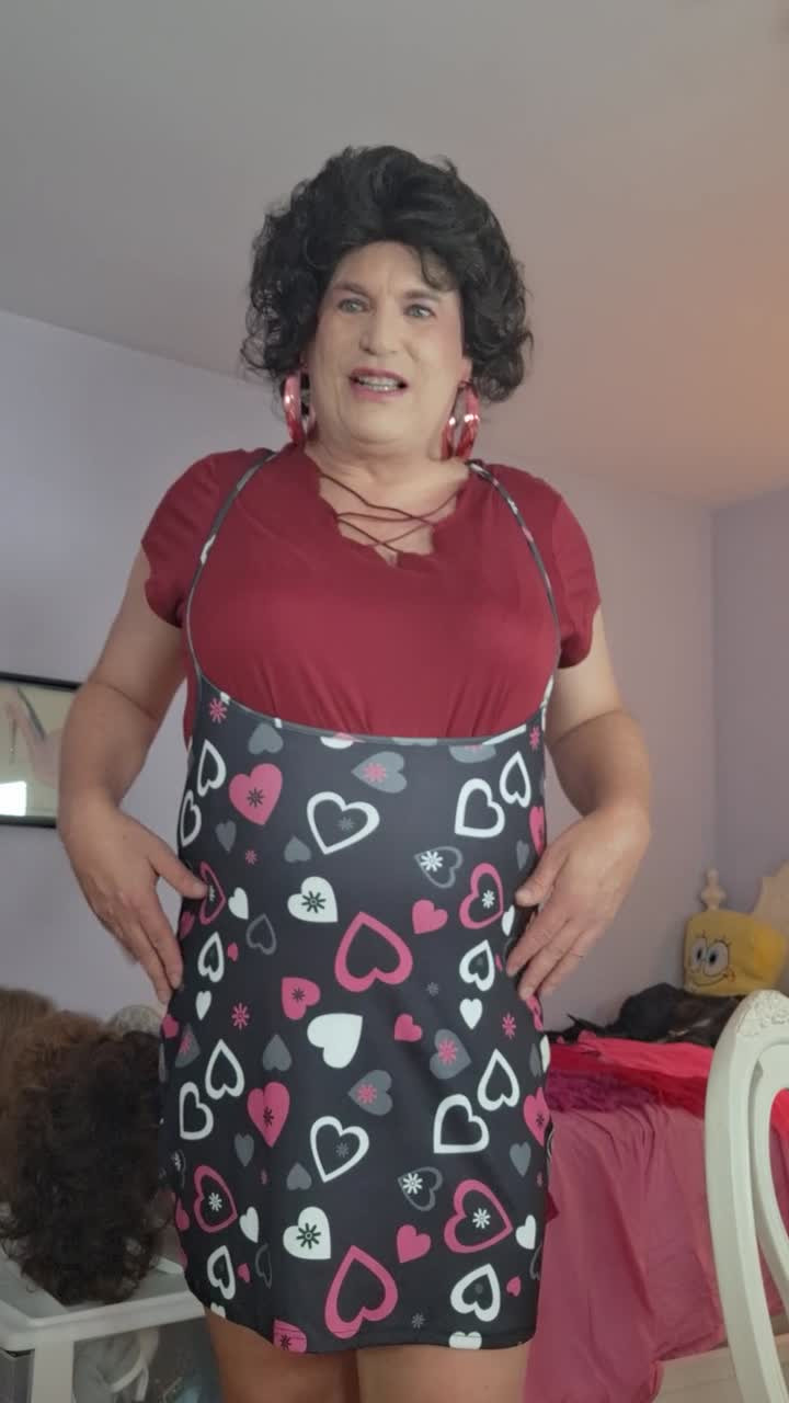 Watch Lingerie show for Daddy and friends story! Shemale Porn Videos | TranSexBig.