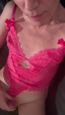 Ladyboy in sexy lingerie
