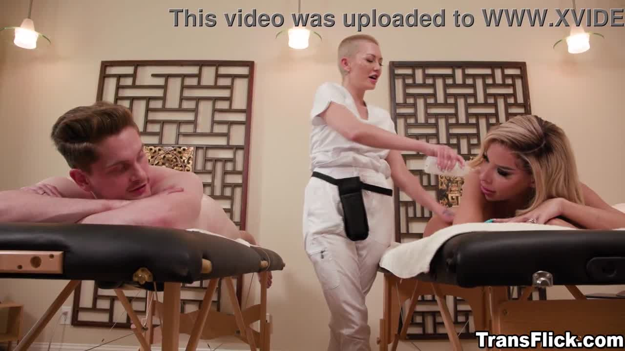 Watch Masseuse Adira Allure is eager to make sure her two cli Shemale Porn Videos | TranSexBig.