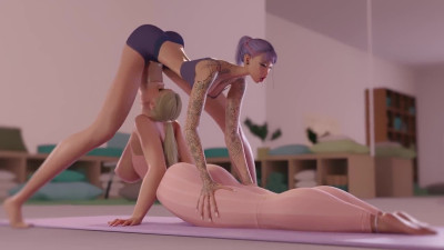 The Yoga Session With My Futa Yoga Instructor