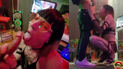 Une Esclave Sexuelle, Soumise devant une Belle Bite pour la St❤️‍🔥ValenTin VaneSsaBiTCHx