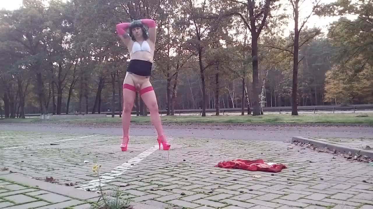 Watch Anya_Transe - parking lot Parkplatz outdoors Shemale Porn Videos | TranSexBig.