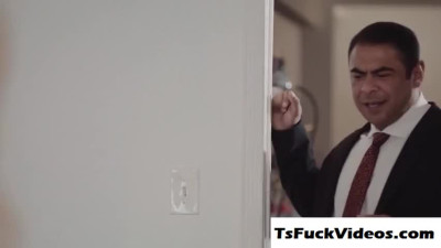 small breasts tgirl kate zoha gets barebacked by her ho