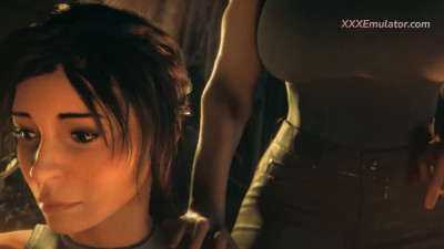 Monster Cock Destroying Lara Croft Mouth And Pussy (3D AdultGame)