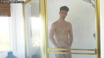 Trans lady penetrated in anal hole by dirty male fucker