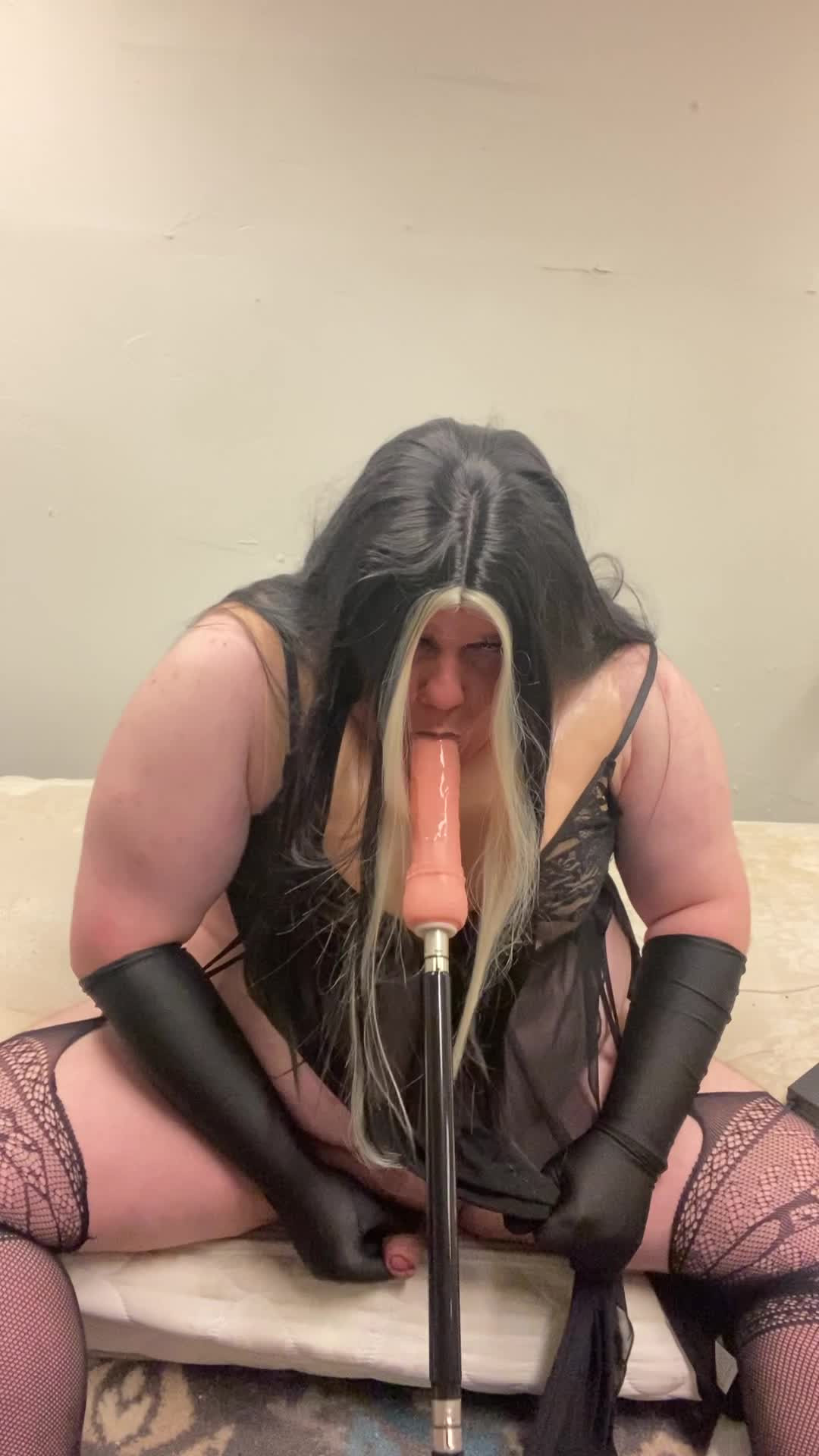 Watch Sissy face fucked by machine Shemale Porn Videos | TranSexBig.