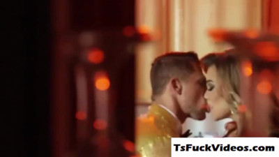 small breasts tranny emma rose barebacked by a dude at