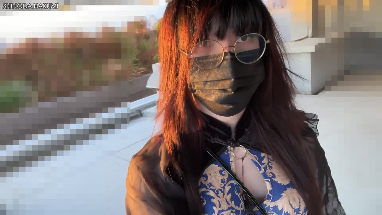 Watch HA103Slutty crossdresser in a cheongsam masturbating outdoors. Shemale Porn Videos | TranSexBig.