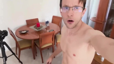 Erotic face sitting and anal with a petite redhead ts