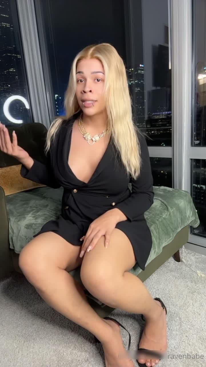 Watch Hot Thick Ebony TS RB Stroking & Cumming POV Shemale Porn Videos | TranSexBig.