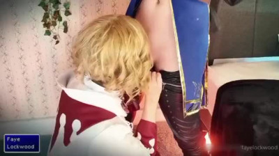 Cute Femboy Faye White Mage's Healing BJ