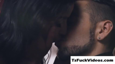 small juggs tranny natalie mars barebacked as she rims