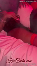 Big ass ebony shemale KC fucks guy 8