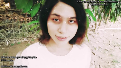 cutie tranny cosplays as Faith from Far Cry 5 and gives you Bliss before making you fuck her
