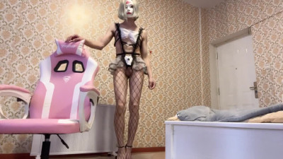 I am so longly masturbation with my net stocking and high heels 01