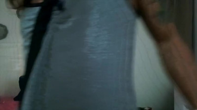 Femboy gives him self good robbed and fuck