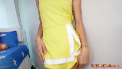 Sexy Ladyboy Lee Blows That Dick Before Getting Anal Barebacked