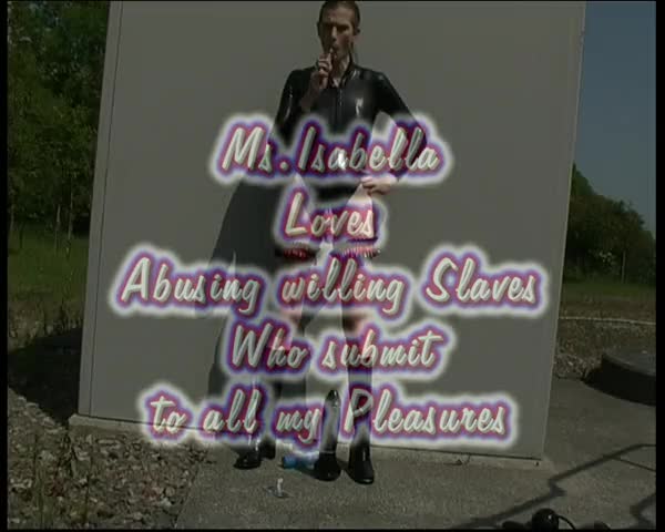 Watch Tv Isabella's Outdoor BDSM upon slave Shemale Porn Videos | TranSexBig.
