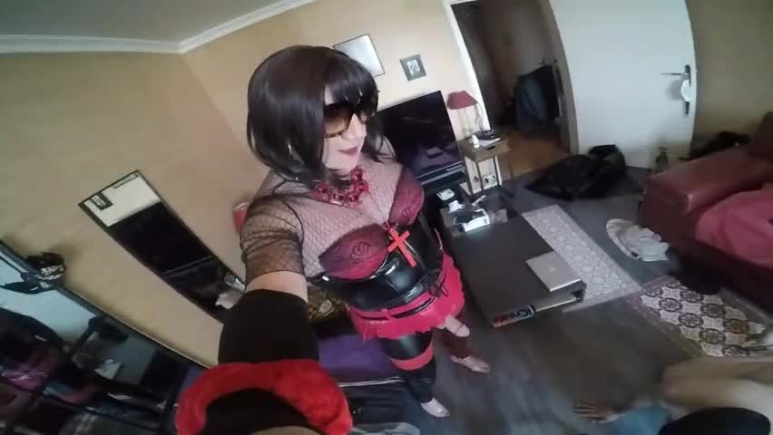 Watch Two dominas and a man Shemale Porn Videos | TranSexBig.