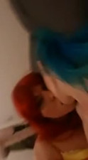 Trans filling her girlfriend with cum