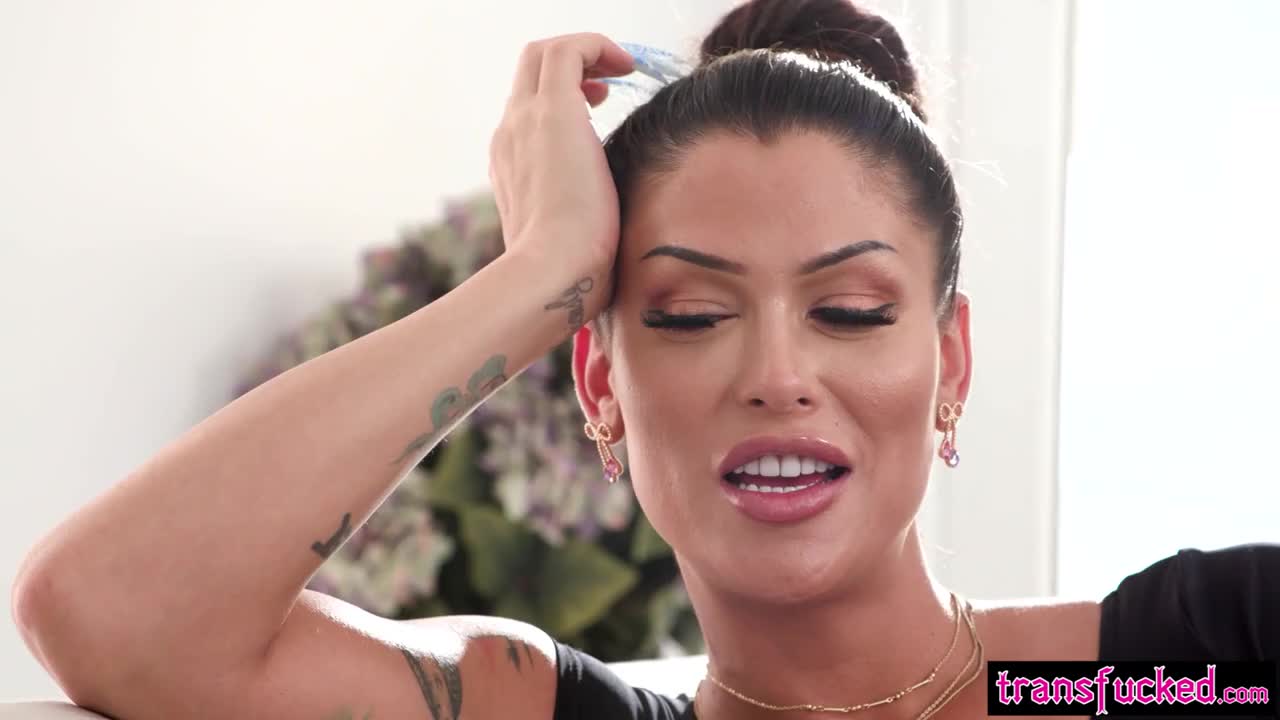 Watch Busty trans ballerina fucks big cock masseur after she gave him a blowjob Shemale Porn Videos | TranSexBig.