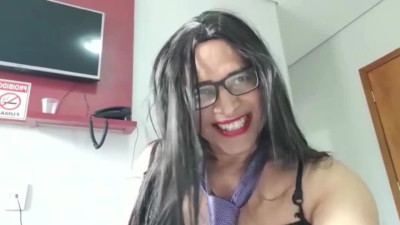 Sandra Zanerri pretty girl jerking big cock