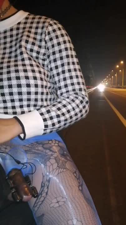 Watch Busty roadside ejaculation 5. The most daring thing is not to flash the car (18:34) Shemale Porn Videos | TranSexBig.
