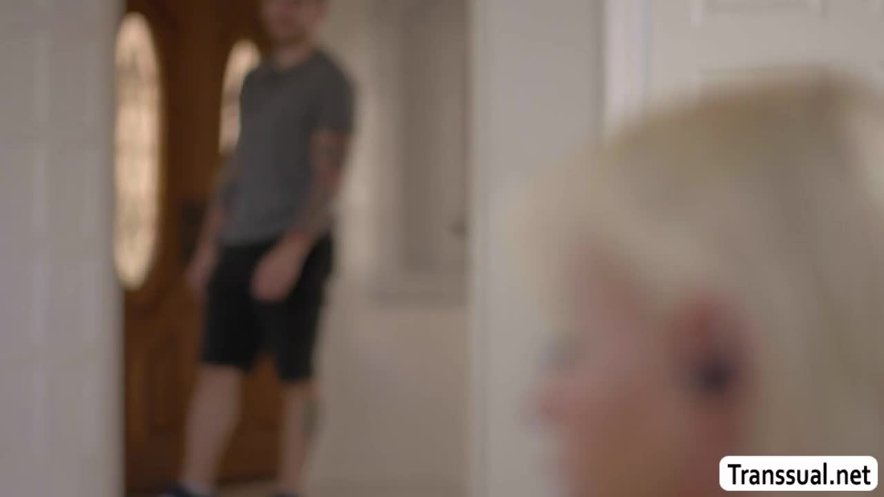 Watch Curvy TS Brittney Kade gives head and rides his big cock Shemale Porn Videos | TranSexBig.