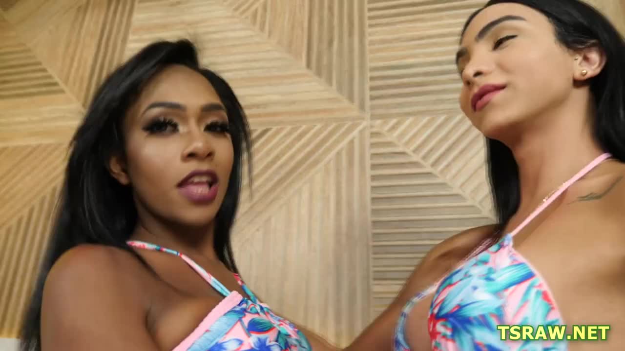 Watch Threesome With Yasmin Dornelles And Raianny Duarte Shemale Porn Videos | TranSexBig.