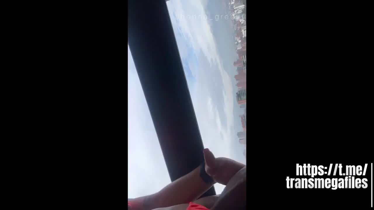 Watch Balcony Masturbation Jhenna Grey Shemale Porn Videos | TranSexBig.