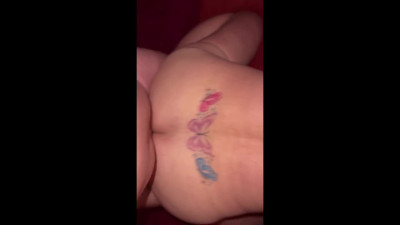 fucking doggy style tramp stamp tattoo