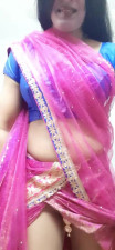 Hema With her Saree