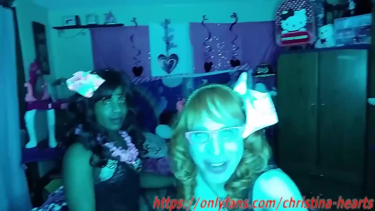 Watch Christina Hearts With New Gurl - We Enjoy Some Alone Time Before Curfew Shemale Porn Videos | TranSexBig.