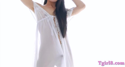 Adorable darkhaired Juney showing off her Amazing body