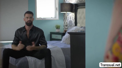 Tgirl Cheater Lianna Lawson gets rimjob and analed by bigcock