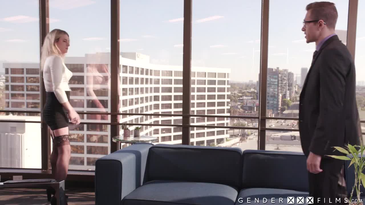 Watch My trans boss busted me jerking off on the toilet Shemale Porn Videos | TranSexBig.