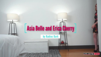TGIRLSEX.XXX: Asia Belle & Erica Cherry!