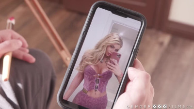 A fantasy coming true: fucking a trans woman