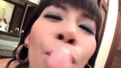 Post op ladyboy Kie uses dildo in her new vagina