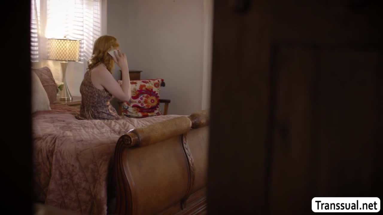 Watch Lovely TS stepsis gives her stepbro a chance to fuck her ass Shemale Porn Videos | TranSexBig.