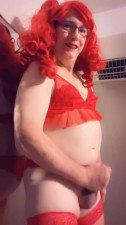 Pantyluvn sissy tonight she comes