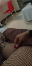 Getting fucked with dildo