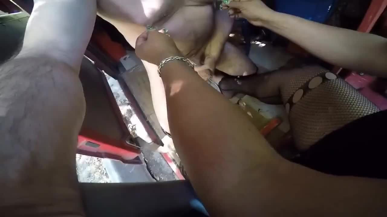 Watch Trans working my tits Shemale Porn Videos | TranSexBig.